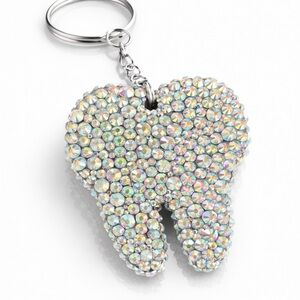Bling Tooth Keychain